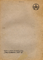 Tesla 307 - Navod k udrzbe 